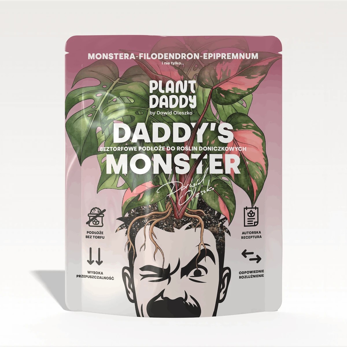 PODOE SPECJALISTYCZNE | DADDY'S MONSTER | monstery, filodendrona,  epipremnum 3L | PLANT DADDY | Sklep z Rolinami - Zielona Flora