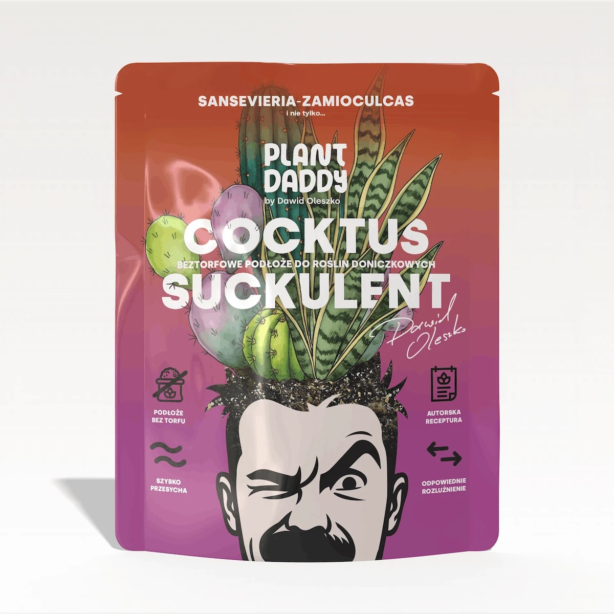 PODŁOŻE SPECJALISTYCZNE | COCKTUS SUCKULENT  |  Sansewieria, Zamiokulkas, Kaktusy | PLANT DADDY